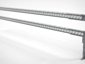 Sci-fi architecture elements collection 13 3D Model