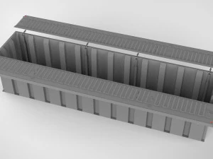 Sci-fi architecture elements collection 13 3D Model