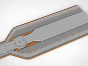 Sci-fi architecture elements collection 13 3D Model