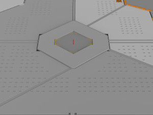 Sci-fi architectural element 14 3D Model