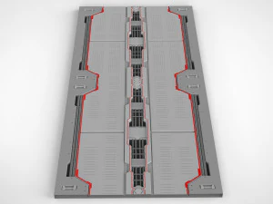 Sci-fi architectural element 14 3D Model