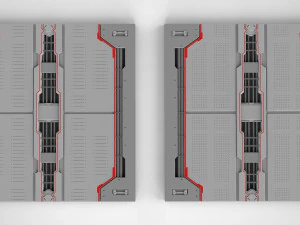 Sci-fi architectural element 14 3D Model