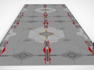 Sci-fi architectural element 14 3D Model