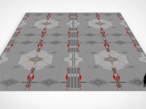 Sci-fi architectural element 14 3D Model