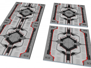 Sci-fi architectural element 14 3D Model