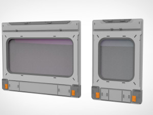 Sci-fi architecture kitbash 23 Modèle 3D