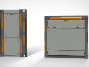 Kitbash de arquitetura de fic&ccedil;&atilde;o cient&iacute;fica 25 Modelo 3D