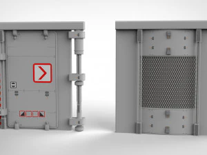 Kitbash de arquitetura de fic&ccedil;&atilde;o cient&iacute;fica 25 Modelo 3D