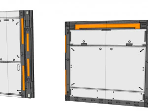 Kitbash de arquitetura de fic&ccedil;&atilde;o cient&iacute;fica 25 Modelo 3D