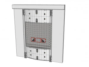 Kitbash de arquitetura de fic&ccedil;&atilde;o cient&iacute;fica 25 Modelo 3D