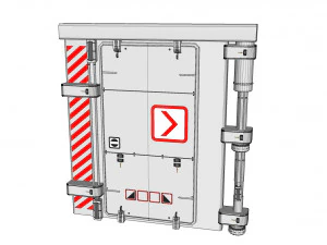 Kitbash de arquitetura de fic&ccedil;&atilde;o cient&iacute;fica 25 Modelo 3D