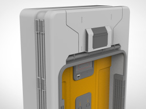 Sci fi door 15 3D Model
