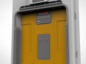 Sci fi door 15 3D Model