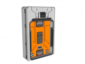 Sci fi door 15 3D Model