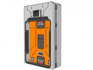 Sci fi door 15 3D Model