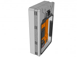 Sci fi door 15 3D Model