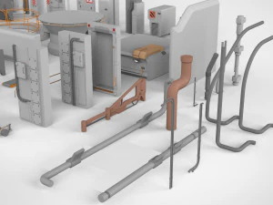 Sci-fi architecture elements collection 14 3D Model