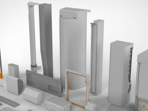 Sci-fi architecture elements collection 14 3D मॉडल