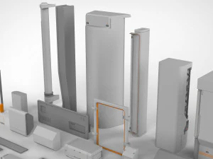 Sci-fi architecture elements collection 14 3D Model