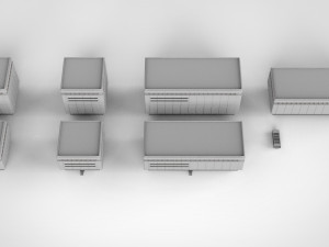 Sci-fi architecture 9 3D Model