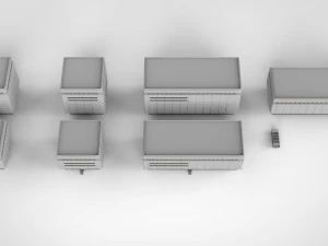 Sci-fi architecture 9 3D Model