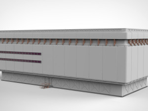 Sci-fi architecture 9 3D Model