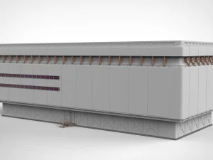 Sci-fi architecture 9 3D Model