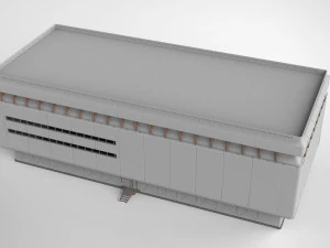 Sci-fi architecture 9 3D Model