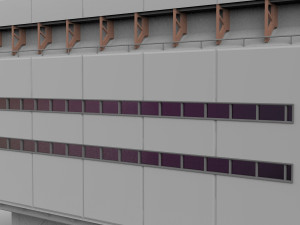 Sci-fi architecture 9 3D Model
