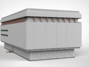 Sci-fi architecture 9 3D Model