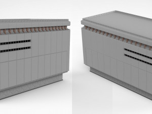 Sci-fi architecture 9 3D Model
