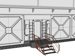 Sci-fi architecture 9 3D Model