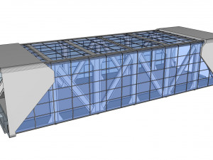 Sci-fi architecture 9 3D Model