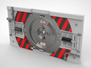 Sci fi door 16 Model 3D