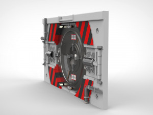 Sci fi door 16 Model 3D