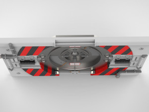 Sci fi door 16 Model 3D