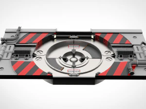 Sci fi door 16 3D Model