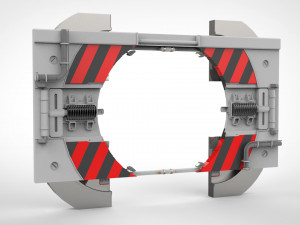 Sci fi door 16 Model 3D