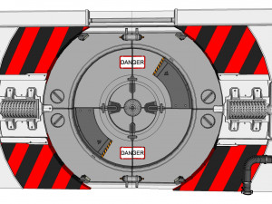 Sci fi door 16 Model 3D