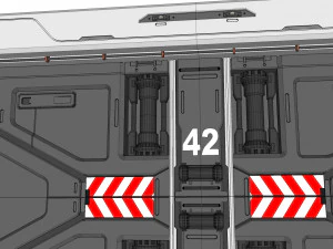 Sci fi door 18 3D Model
