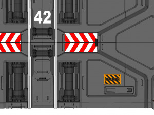 Sci fi door 18 3D मॉडल