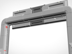 Sci fi door 19 Modelo 3D
