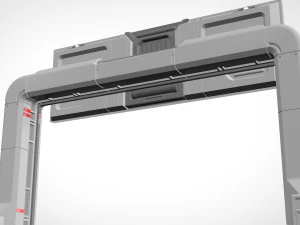 Sci fi door 19 3D Model