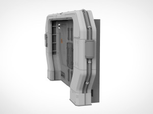 Sci fi door 20 3D Model