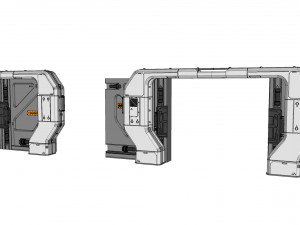 Sci fi door 20 3D Model
