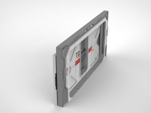 Sci fi door 21 3D Model