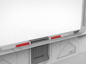 Sci fi door 21 3D Model