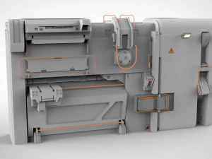 Sci-fi architecture kitbash 27 3D Model