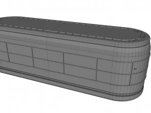 Sci-fi architecture kitbash 1 3D Model