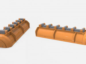 Sci-fi architecture kitbash 2 3D Model